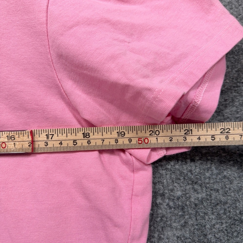 Life Is Good Tshirt Womens Large Pink Rose Flower Graphic Crusher Cotton Tee - Picture 6 of 8